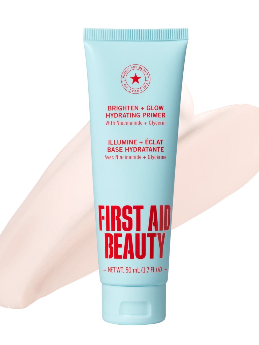 💄 FAB Brighten + Glow Hydrating Primer with Niacinamide
